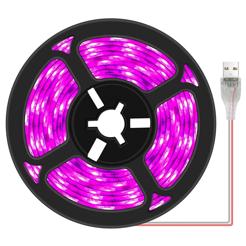 ELEPHANTBOAT 3Meters USB Charging LED Grow Light IP65 Waterproof Full Spectrum Light Strip Plant Light Grow Lights for Indoor Plants, Greenhouses, Aquariums, Hydroponic Plants ELEPHANTBOAT 3Meters USB Charging LED Grow Light IP65 Waterproof Full Spectrum Light Strip Plant Light Grow Lights for Indoor Plants, Greenhouses, Aquariums, Hydroponic Plants